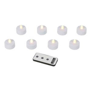 LED sviečky v súprave 8 ks (výška 4 cm) – Hilight vyobraziť