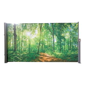 Zelená kovovo-látková balkónová zástena 300x160 cm – Garden Pleasure vyobraziť