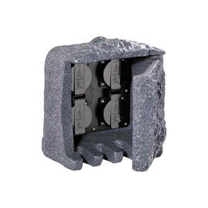 Vonkajšie svietidlo (výška 2 cm) Garden socket – Trio vyobraziť