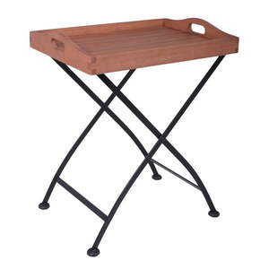 Záhradný odkladací stolík z eukalyptového dreva 57x41 cm Wien – Garden Pleasure vyobraziť
