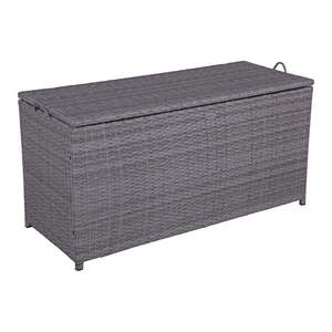 Sivý záhradný úložný box Patras – Garden Pleasure vyobraziť