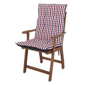 Červeno-čierny záhradný sedák 55x106 cm Carlton – Sun Garden vyobraziť