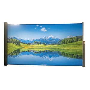 Kovovo-látková balkónová zástena 300x160 cm – Garden Pleasure vyobraziť