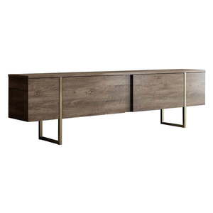 TV stolík v dekore orecha v prírodnej farbe 180x30 cm Luxe – Kalune Design vyobraziť