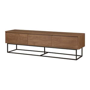 TV stolík v dekore orecha v prírodnej farbe 180x50 cm Rodez – Kalune Design vyobraziť