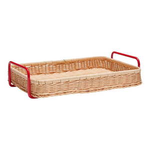 Servírovací ratanový podnos 27x42 cm Splint – Hübsch vyobraziť