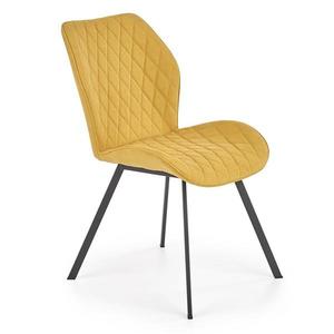 Stolička K360 tkanina/kov horčicová 51x64x90 vyobraziť