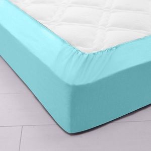 Bavlnená jednofarebná napínacia plachta zn. Colombine® s hĺbkou rohov 32 cm vyobraziť