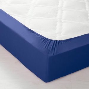 Bavlnená jednofarebná napínacia plachta zn. Colombine® s hĺbkou rohov 32 cm vyobraziť