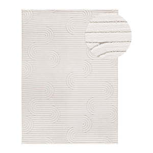 Krémovobiely koberec 60x110 cm Estilo – Universal vyobraziť