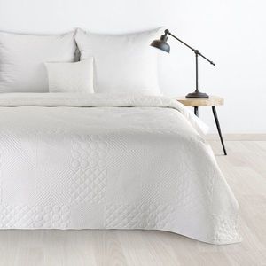 ArtFir Prikrývka na posteľ BONI 5 | biela 170 x 210 cm vyobraziť