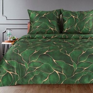 ArtFir Obliečky na dvojlôžko BOX | zelená 220 x 200 cm vyobraziť