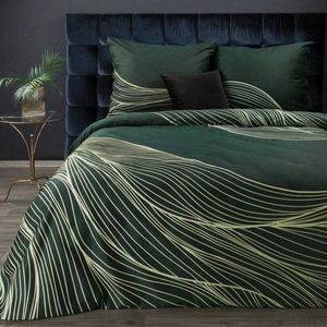 ArtFir Obliečky na dvojlôžko PREMIUM 3 | tmavá zelená 160 x 200 cm vyobraziť