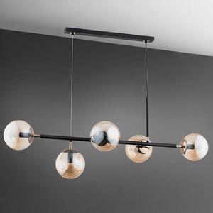 Lampa Dansa black 5 Pł 63020 LW5 vyobraziť