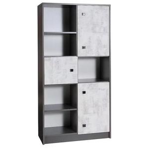 Regál Tommy 7 grafit/enigma vyobraziť