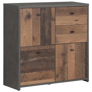 Komoda Best Chest Old Wood Vin/betón vyobraziť