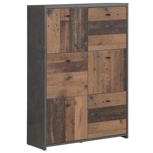 Komoda Best Chest Old Wood Vin/betón vyobraziť