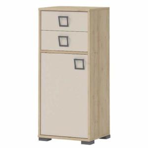 Komoda 1D2S Kiki OR12-BK/KI-01 beech/sand vyobraziť