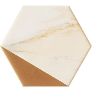 Dekor Flare Gold Hexagon 11/12, 5 vyobraziť