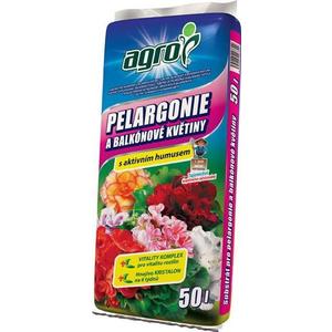 Agro substrát pro pelargonie, 50 l vyobraziť
