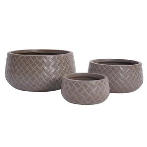 Kvetináč LT14804-3S 24x24x12 taupe P188 vyobraziť