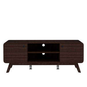 Hnedý TV stolík v dekore orecha 140x53 cm Caitlin – Støraa vyobraziť