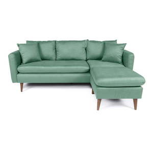 Tyrkysovomodrá pohovka 215 cm Sofia – Balcab Home vyobraziť
