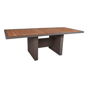 Záhradný jedálenský stôl s doskou z akácie 100x220 cm Braga – Garden Pleasure vyobraziť