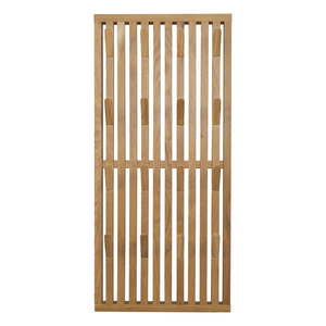 Vešiakový panel z dubového dreva v prírodnej farbe 46x100x8 cm Parco – Spinder Design vyobraziť