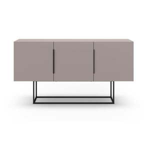 Sivo-béžová nízka komoda 150x80 cm Titan – Marckeric vyobraziť