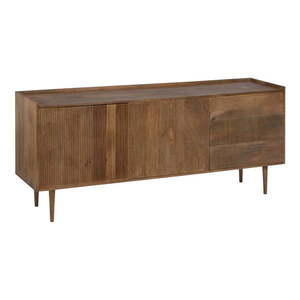 Nízka komoda z mangového dreva v prírodnej farbe 174x75 cm Apricot – Ixia vyobraziť