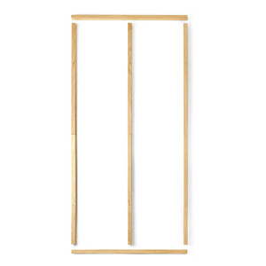 Konštrukcia pre odpočívadlo Alto Structure Oak Natural – MiaCara vyobraziť