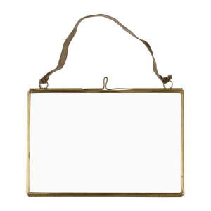 Kovový rámček na stenu v zlatej farbe 15x10 cm – Rex London vyobraziť