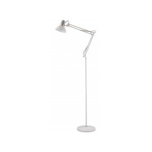 Biela stojacia lampa s kovovým tienidlom Artemia F – GTV vyobraziť