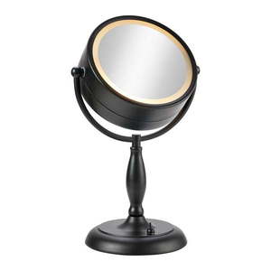 Matne čierna stolová lampa so skleneným tienidlom (výška 36 cm) Face – Markslöjd vyobraziť