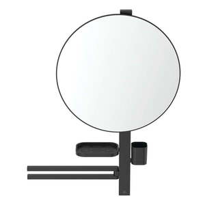 Nástenné zrkadlo s poličkou/s vešiakom ø 51 cm ALU+ – Ideal Standard vyobraziť