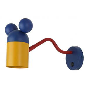 Modré nástenné svietidlo ø 8 cm Mouse – GTV vyobraziť