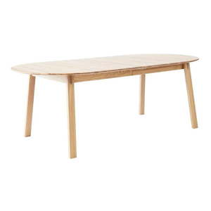 Rozkladací jedálenský stôl s prídavnou doskou z dubového dreva 100x220 cm Amalfi – Hammel Furniture vyobraziť