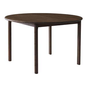 Okrúhly rozkladací jedálenský stôl s prídavnou doskou z dubového dreva ø 120 cm Noor – Hammel Furniture vyobraziť