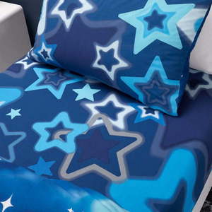 Detská plachta na jednolôžko 90x190 cm Ombre Stars – Catherine Lansfield vyobraziť
