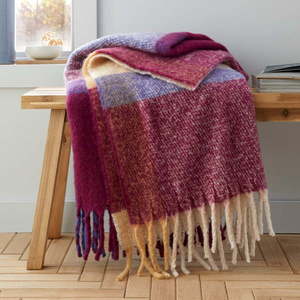Deka 130x170 cm Mohair Check – Catherine Lansfield vyobraziť