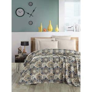 Hnedý bavlnený pléd 200x230 cm Pique - Mila Home vyobraziť
