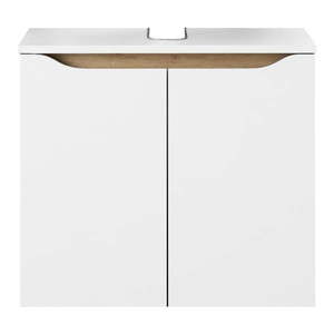 Biela nízka závesná skrinka bez umývadla 60x53 cm Set 857 – Pelipal vyobraziť