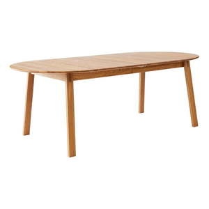 Rozkladací jedálenský stôl s prídavnou doskou z dubového dreva 100x220 cm Amalfi – Hammel Furniture vyobraziť
