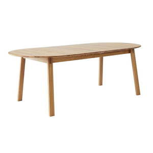 Rozkladací jedálenský stôl s prídavnou doskou z dubového dreva 100x220 cm Amalfi – Hammel Furniture vyobraziť