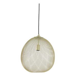 Závesné svietidlo v zlatej farbe s kovovým tienidlom ø 40 cm Moroc – Light & Living vyobraziť