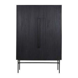 Čierna skrinka z mangového dreva 120x180 cm Abage – Light & Living vyobraziť