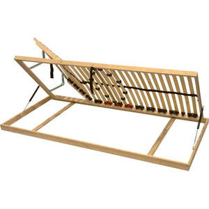 Polohovateľný výklopný lamelový rošt 90x200 cm DOUBLE BVH – Materasso vyobraziť