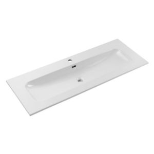 ArtCom Keramické umývadlo FLY 120 | biely lesk 120 cm vyobraziť