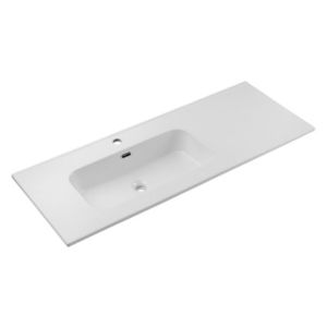 ArtCom Keramické umývadlo GO2 120 L | biely lesk 120 cm vyobraziť